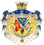 Armoiries du prince Oscar de 1826 à 1844.