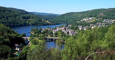 Einruhr mit Vorbecken und Obersee