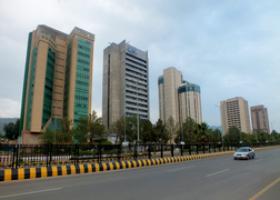 Blue Area and Jinnah Avenue