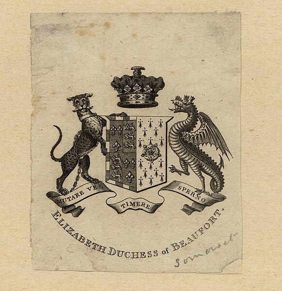 File:Bookplate-Elizabeth Duchess of Beaufort.jpg