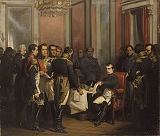 Bouchot - Napoléon signe son abdication à Fontainebleau 11 avril 1814.jpg