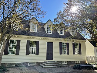 <span class="mw-page-title-main">Brush-Everard House</span> House in Williamsburg, Virginia, USA