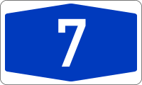 Bundesautobahn 7 number.svg
