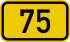 Bundesstraße 75 number.svg
