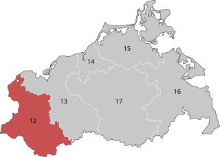 <span class="mw-page-title-main">Schwerin – Ludwigslust-Parchim I – Nordwestmecklenburg I</span> Federal electoral district of Germany