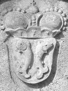 Coat of arms of Princes of Salm-Reifferscheidt-Raitz COA Salm-Reifferscheidt-Raitz Hugo.jpg