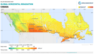 Solar potential of Canada Canada GHI mid-size-map 220x127mm-300dpi v20191205.png