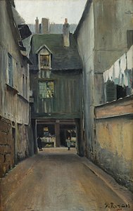 Rouen Street (Museo della Biblioteca Victor Balaguer)