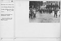 Ceremonies - American Independence Day, 1918 - France - American Independence Day Celebration, Alsace. American military band passing in review before French General - NARA - 20809634.jpg