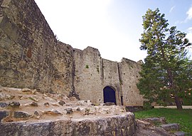 The chateau in Groslée