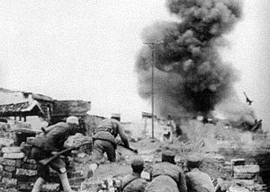 Китайские войска в битве при Чандэ в ноябре 1943 года