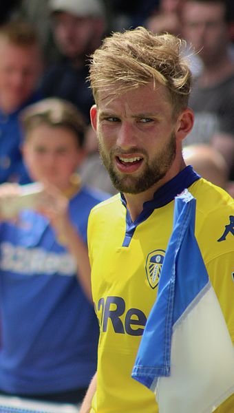 Taylor playing for Leeds United in 2016