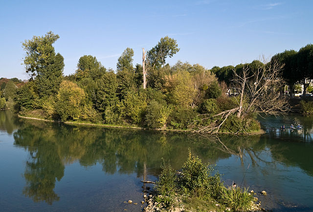 Îlele dangpanan, sa Marne River sa Chelles