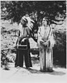 Cherokee boy and girl in costume on reservation, North Carolina, 06-1939 - NARA - 513344.jpg