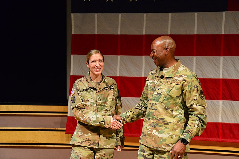 File:Chief Master Sgt. of the Air Force visit USASMA DSC 0193 (36865523343).jpg