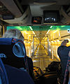 Tour Bus, in a train car, in the Chunnel