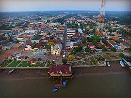 Vista aérea de Igarapé-Miri