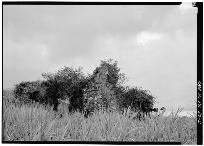 File:Closer in view of ruins. - Hacienda Azucarera La Lucia, Sugar Mill Ruins, Yabucoa, Yabucoa Municipio, PR HAER PR,81-CANUE,1A-2.tif