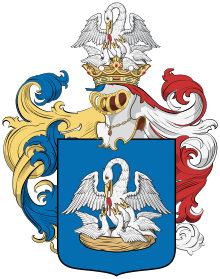 The arms of the Kiszely family of Benedekfalva depict a "pelican in her piety" both in the crest and shield. Coa Hungary Family Kiszely - Benedekfalva.svg
