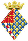 Wappen von Joan of Valois, Königin Gemahlin von Navarra.svg