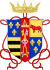 Coat of arms of Cesare Borgia.svg