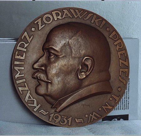 Commemorative Żorawski Medal, 1931.jpg