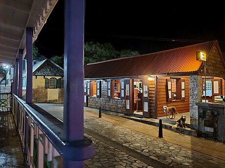 A favorite watering hole, Cool Corner bar is located in the heart of Oranjestad. Photographer: StatiaWesley