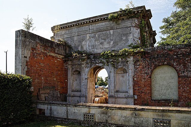 File Copped Hall Winter Garden Ruin East Entrance Epping Essex