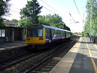 <span class="mw-page-title-main">Cramlington railway station</span> Railway station in Northumberland, England