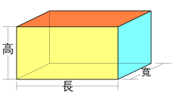 長方體 维基百科 自由的百科全书