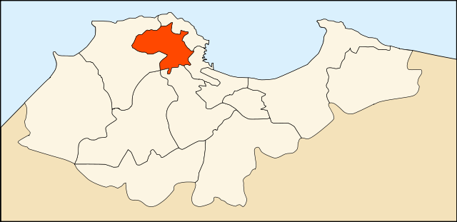 Localização de Bouzaréah