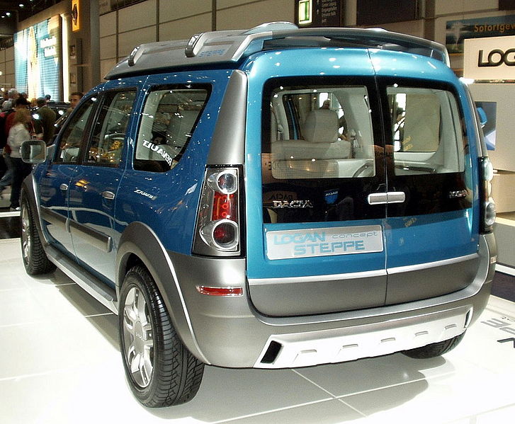 File:Dacia Logan Steppe Concept Heck.JPG