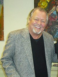 David Soul (pictured in 2013) achieved three top 10 singles this year, including the number-one hits "Don't Give Up on Us" and "Silver Lady", which both finished in the list of the year's top 10 best sellers. David Soul.JPG