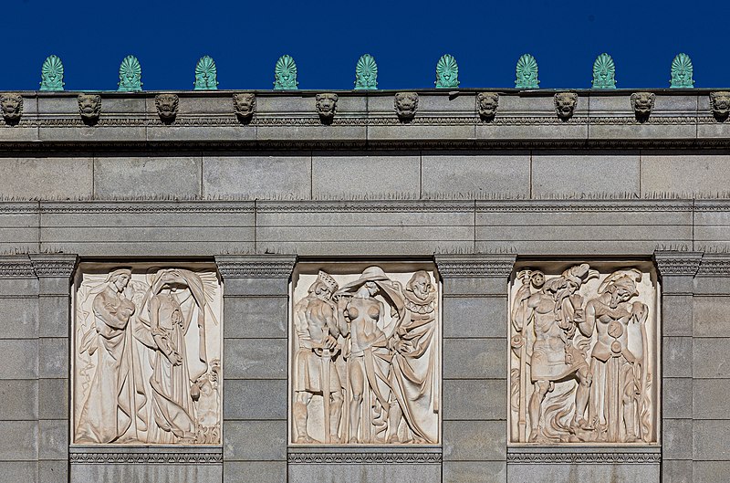 File:Deborah Cook Sayles Public Library-reliefs.jpg