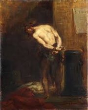 Eugène Delacroix, Le Christ à la colonne, 1852.