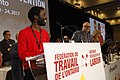 Desmond Cole speaking at the Ontario Federation of Labour - 2017 (38651460966).jpg