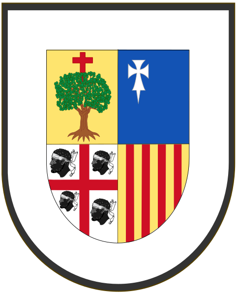 File:Destination Badge of the 8th Zone of the Guardia Civil - Aragon.svg