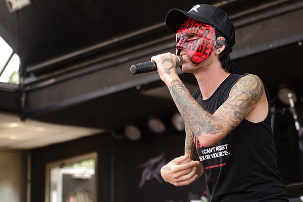 Deuce performing live at Uproar festival 2012