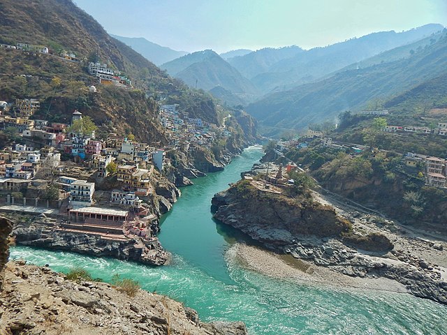 Image: Devprayag, Birth of holy Ganga river