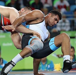 Diaaeldin Kamal Egyptian freestyle wrestler