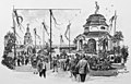 Die Gartenlaube (1897) b 525_2.jpg Vom Festplatz: Festhalle und Gabentempel