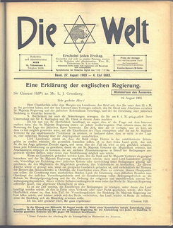 Die Welt, Basilea 27 agosto 1903.png