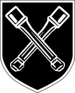 Dirlewanger Crossed symbol.svg Grenades