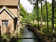 Disused mill stream at Itchen Abbas - geograph.org.uk - 211513.jpg