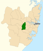 Division of Blaxland