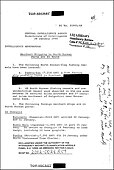 Pagina 1 van vrijgegeven, geredigeerd CIA-rapport.