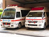 熊本赤十字病院 （マイクロバス型＆救急車型）