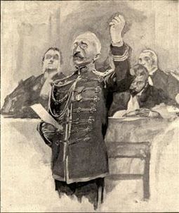 Dreyfus's reconviction Dreyfus proteste.jpg