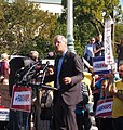 speaking at the Gerrymandering Rally at the Supreme Court