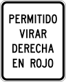 R2-11 Virar derecha con precaución